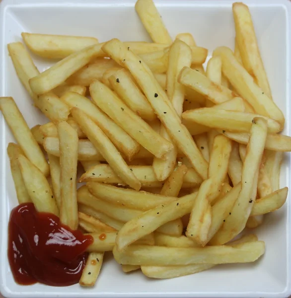 Plate of french fries
