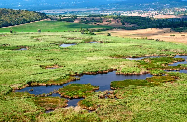 Landscape in Tihany at Lake Balaton,Hungary — Stock Photo, Image