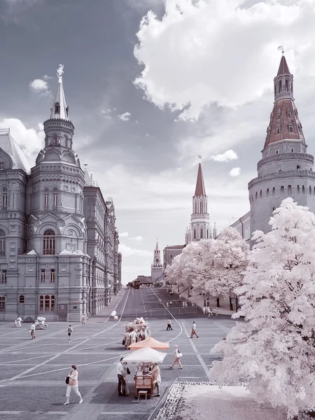 Moskva. městský pohled — Stock fotografie
