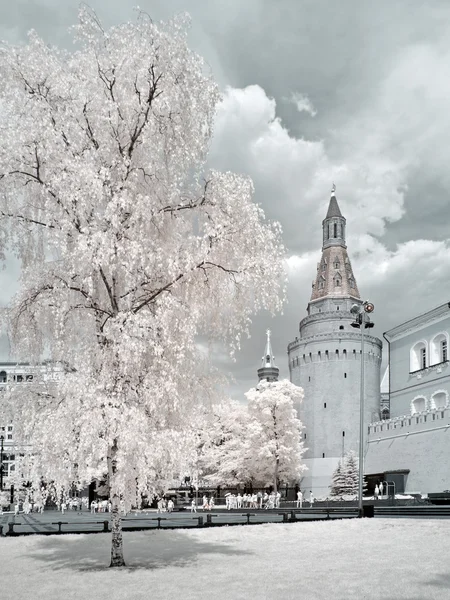 В Москве. Вид на город — стоковое фото