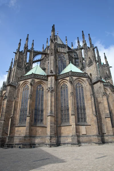 Kathedrale des Heiligen Vitus in Prag — Stockfoto