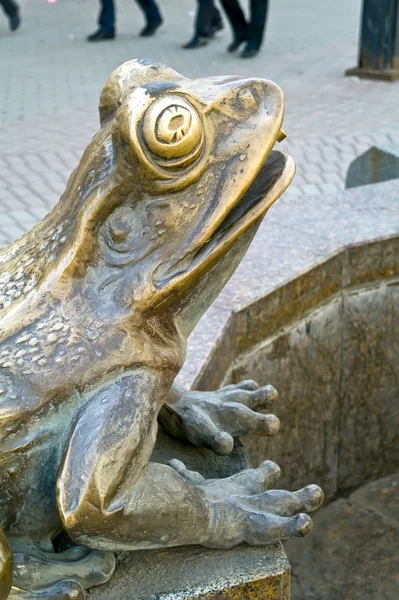 青铜青蛙 — 图库照片