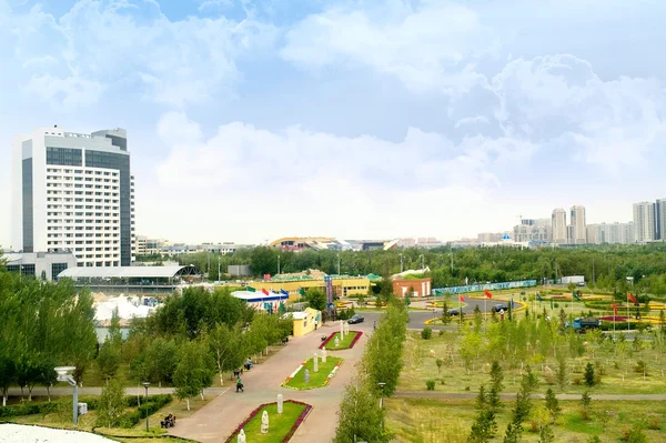 Astana. městská krajina — Stock fotografie