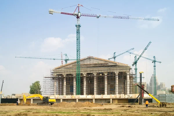 Astana wird gebaut — Stockfoto