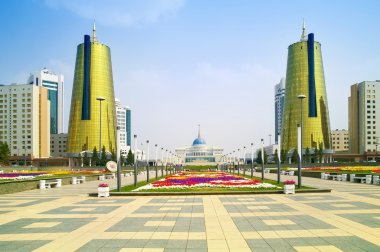 Astana. Belediye peyzaj