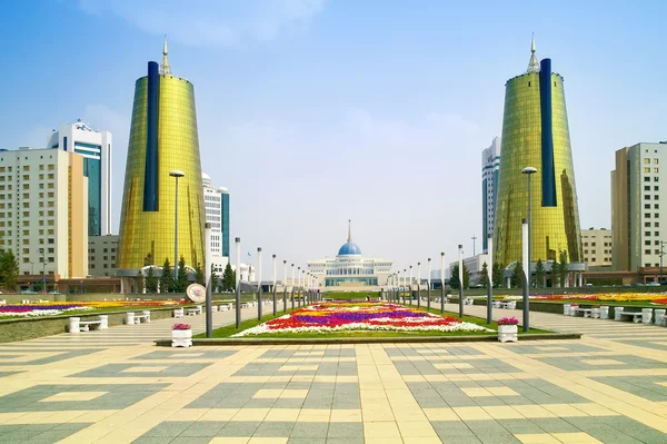 Astana. krajobraz gminy — Zdjęcie stockowe