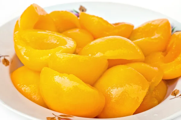 stock image Peaches canned