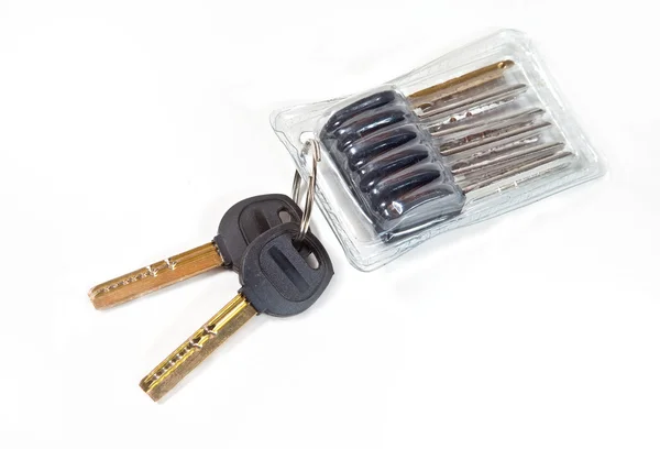 Las llaves de la puerta — Foto de Stock