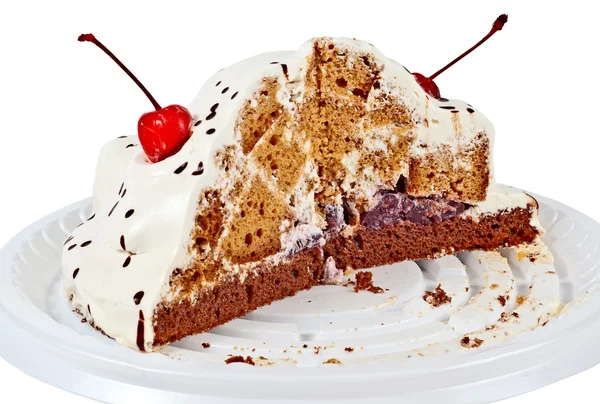 Metà torta — Foto Stock