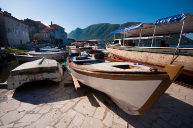 köy Perast kotor, Karadağ