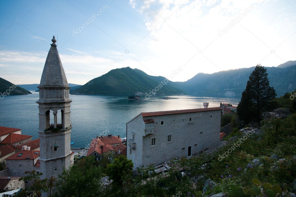 Perast village near Kotor, Montenegro