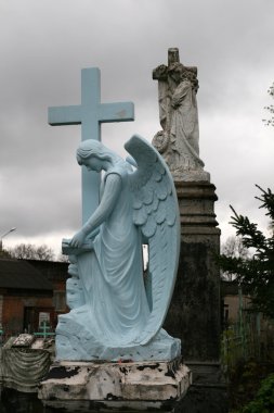 Grave angel clipart