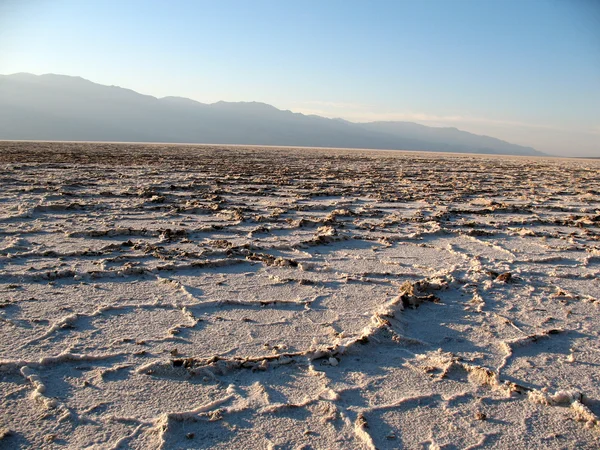 Badwater Death Valley Califórnia — Fotografia de Stock