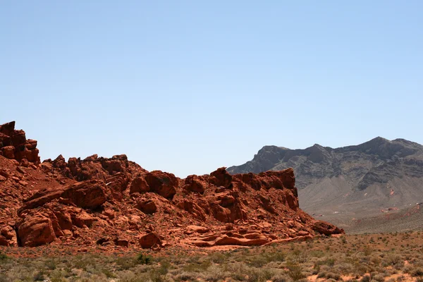Valle del Fuoco Nevada — Foto Stock