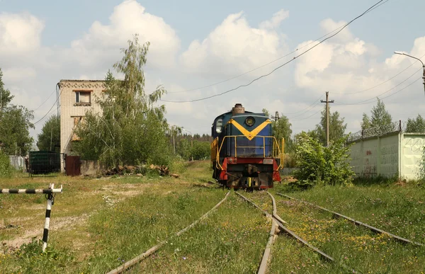 오래 된 소련 기차 — 스톡 사진