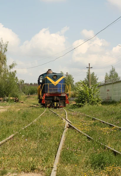 Régi szovjet vonat — Stock Fotó