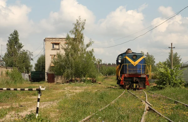 Velho comboio soviético — Fotografia de Stock