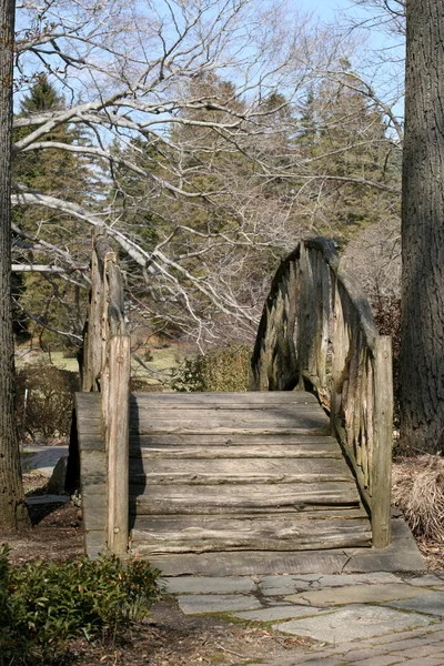 Wooden bridge — Stock Photo, Image