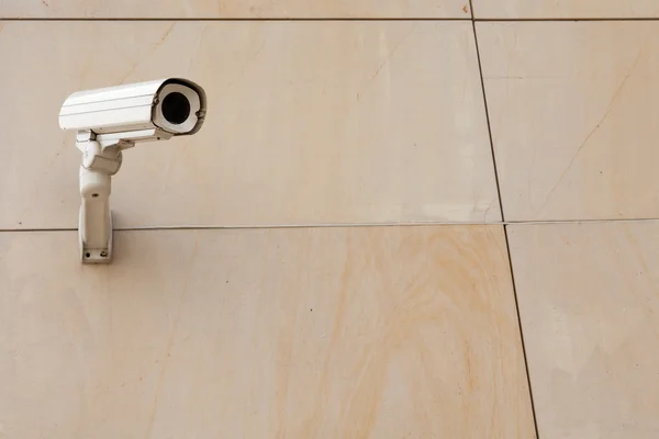 Security cameras on marble wall — Stock Photo, Image