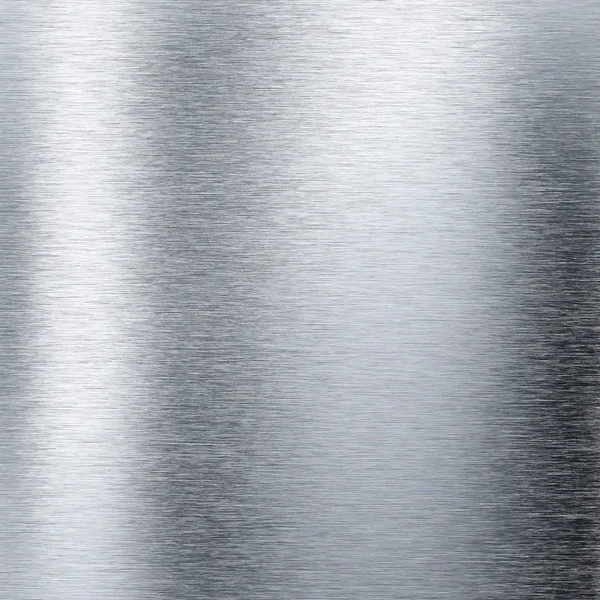 Metallplatte aus gebürstetem Aluminium — Stockfoto