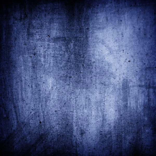 Fondo de textura de pared grunge azul — Foto de Stock
