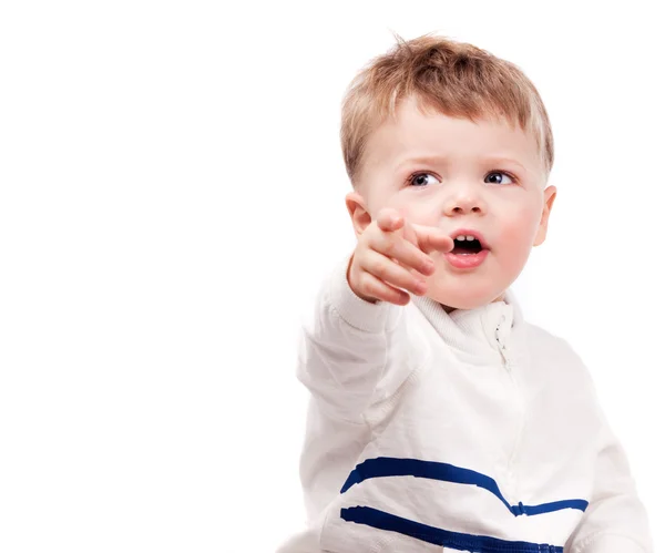 Surprised baby — Stock Photo, Image