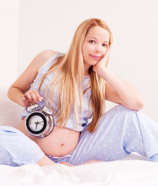 Pregnant woman clipart