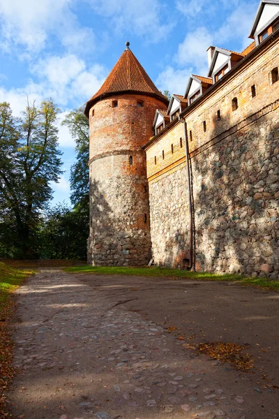 中贝图夫，波兰的城堡 — 图库照片