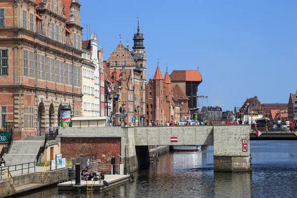 Gdansk durante o Campeonato do Euro 2012 — Fotografia de Stock