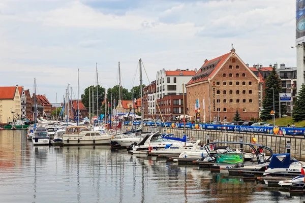 Gdansk during the Euro 2012 Championship — Stock Photo, Image