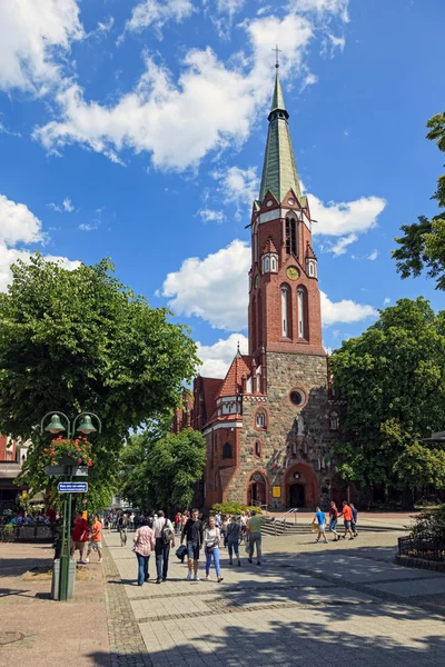 Kirche in Sopot — Stockfoto