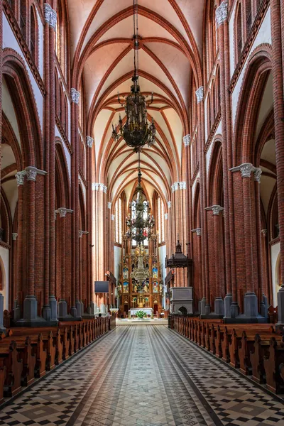 Wnętrze katedry — Zdjęcie stockowe