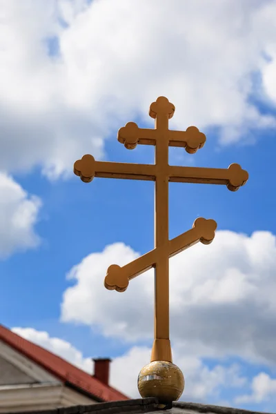 Orthodoxes Kreuz — Stockfoto