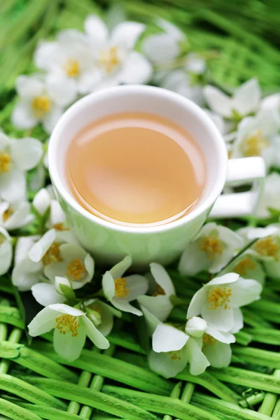 Жасмин чай — стокове фото