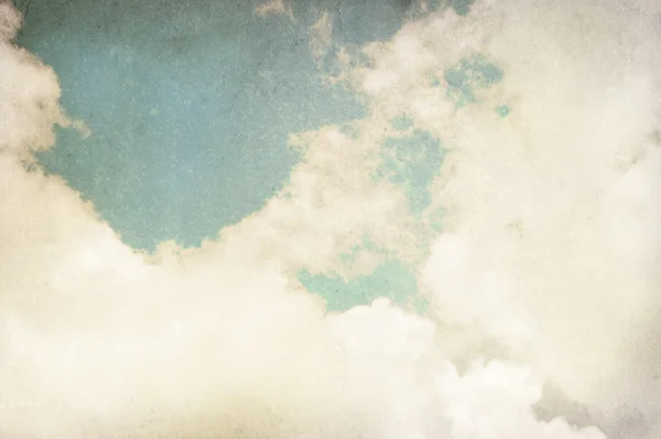 Vintage nublado fundo — Fotografia de Stock