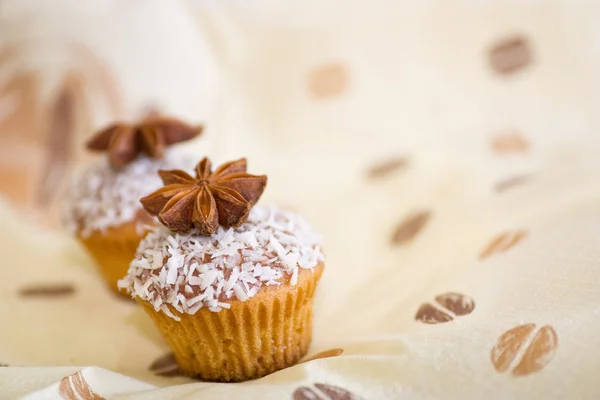 Delicious cakes with anise — Stock Photo, Image