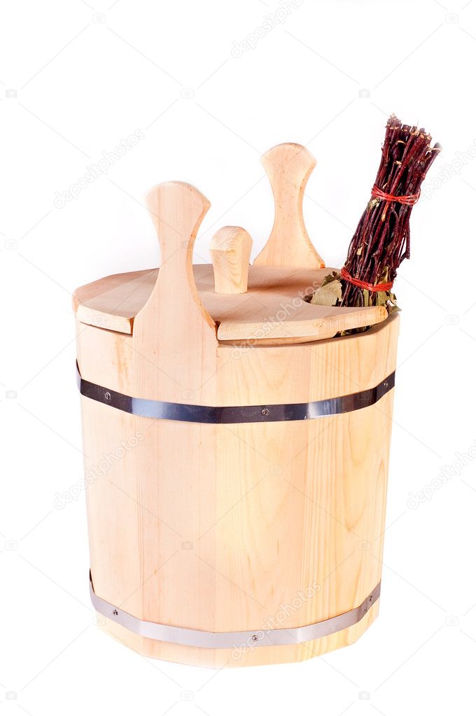Bucket for sauna