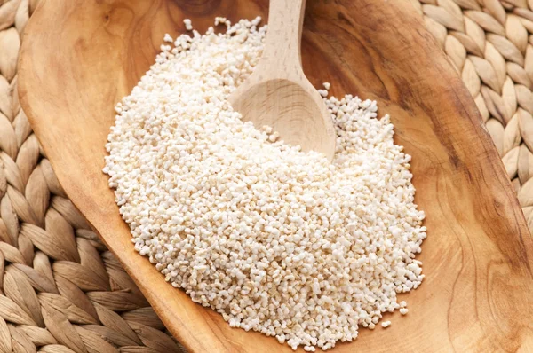 Amaranto scoppiettante, senza glutine, cereali ad alto contenuto proteico — Foto Stock