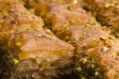 Baklava - geleneksel Orta Doğu tatlı çöl