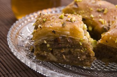 Baklava - geleneksel Orta Doğu tatlı çöl