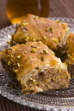 Baklava - geleneksel Orta Doğu tatlı çöl