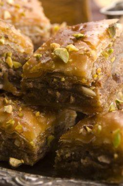 Baklava - geleneksel Orta Doğu tatlı çöl