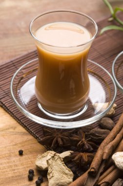 Masala chai clipart