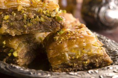 Baklava - geleneksel Orta Doğu tatlı çöl