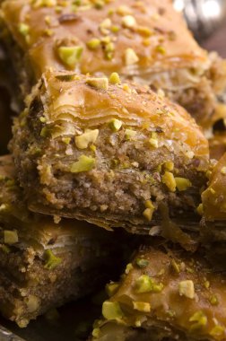 Baklava - geleneksel Orta Doğu tatlı çöl