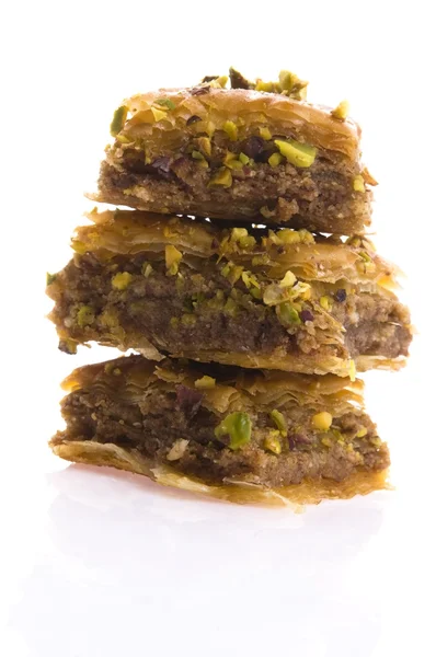Baklava - tradycyjne Bliskim Wschodzie pustynia słodki — Zdjęcie stockowe