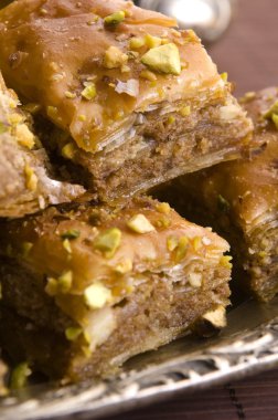 Baklava - geleneksel Orta Doğu tatlı çöl