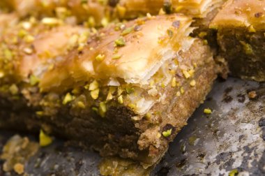 Baklava - geleneksel Orta Doğu tatlı çöl