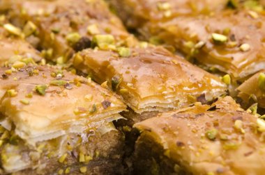 Baklava - geleneksel Orta Doğu tatlı çöl