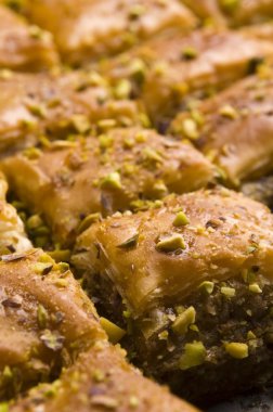 Baklava - geleneksel Orta Doğu tatlı çöl